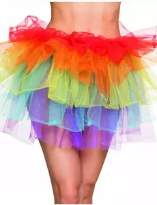 Veelgekleurde tutu voor dames