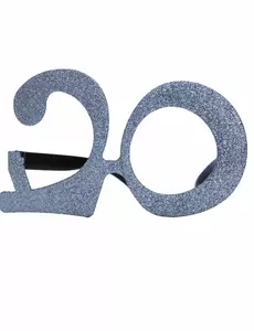 20 jaar glitter bril