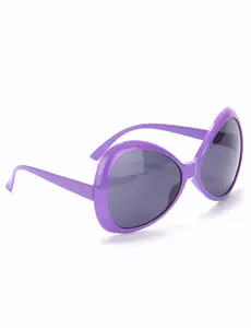 Lunettes disco adulte violet