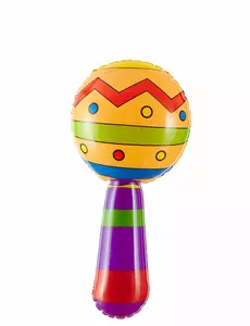 Maracas gonflable 20 cm