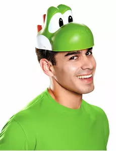 Yoshi Nintendo® masker voor volwassenen