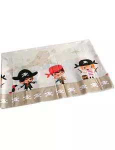 Plastic piraten tafelkleed
