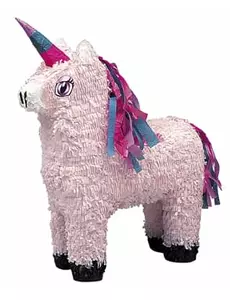 Piñata licorne rose 35 x 55 cm