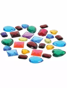 Sachet de fausses pierres précieuses de couleurs différentes