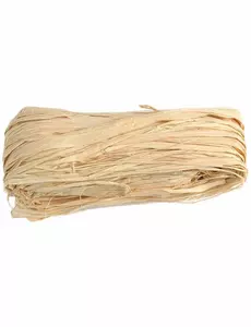 Pelote de raphia naturel 50g 80 cm