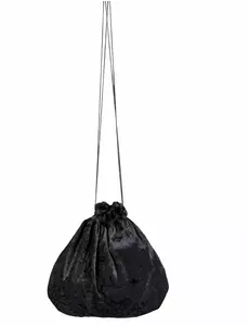 Sacoche velours noir 27 cm