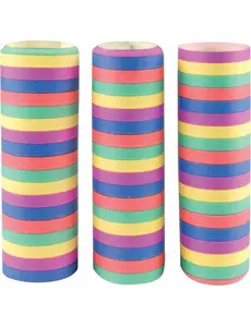 3 rouleaux serpentins 4 m
