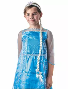 Serre-tête tresse princesse des glaces enfant