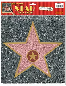 Décoration murale étoile Walk of Fame 27 cm