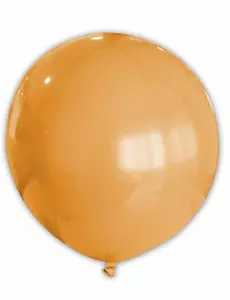 Reusachtige oranje ballon