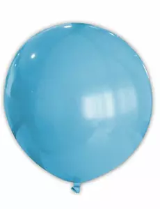 Reusachtige turkooizen ballon