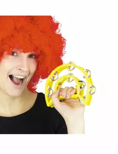 Tambourin jaune 40 cm
