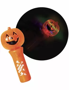 Pompoen lichtgevende spinner fakkel 12x5 cm