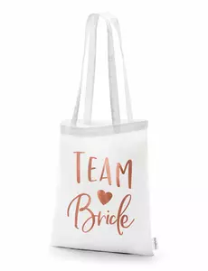 Team Bride draagtas wit 42 x 39 cm