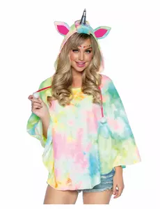 Tunique à capuche licorne femme