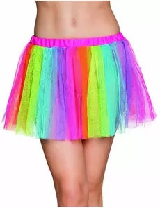 Regenboog tutu voor dames