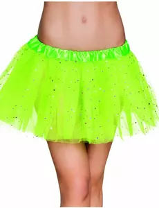 Tutu vert étoile scintillante femme