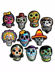 Set Dia de Los Muertos versieringen