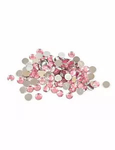 Kleine ronde roségouden tafelconfetti