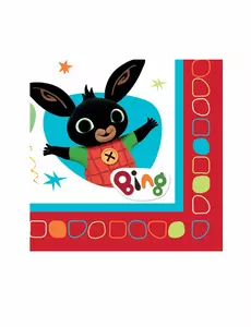 16 Serviettes en papier Bing™ 33 x 33 cm