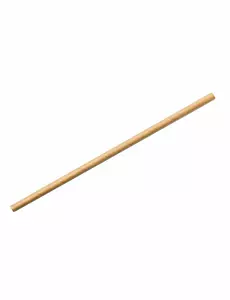 20 Pailles en carton de couleur kraft 20 cm