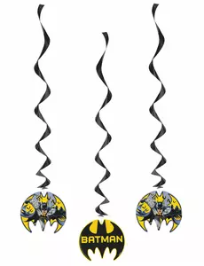 3 spiraal decoraties Batman™