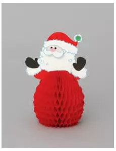 Kerstman kerstversiering voor op tafel