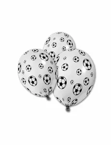 5 voetbalballonnen