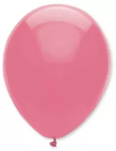 6 Ballons en latex roses 30 cm