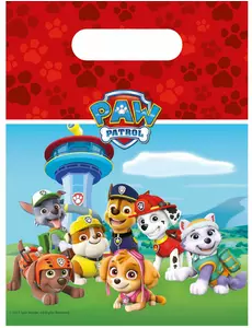 6 rode Paw Patrol™ feestzakjes
