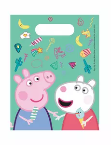 6 Sacs cadeaux Peppa Pig™