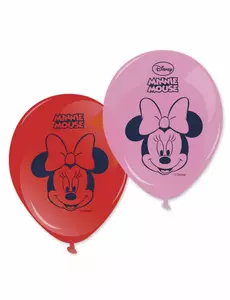 8 Ballons Imprimés Minnie ™ 28 cm