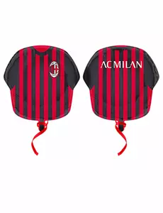 Ballon aluminium maillot de foot AC Milan™ 60 cm