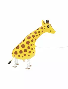 Ballon métallique girafe marchante 86,3 cm