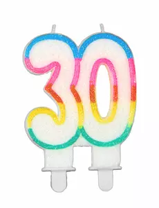 Verjaardagskaars 30 jaar