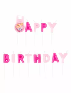Bougies Happy Birthday Disney Princesses™