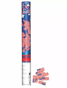 Canon confettis drapreau USA 60cm