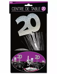 Centre de table 20 ans