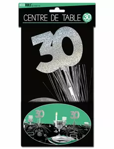Centre de table 30 ans
