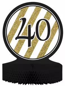 40 jaar tafeldecoratie