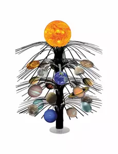 Centre de table en cascade système solaire 45 cm