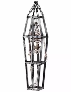 Skelet in kooi hangdecoratie