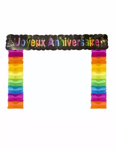 Chique Joyeux Anniversaire deurdecoratie