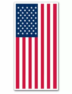 Décoration de porte USA
