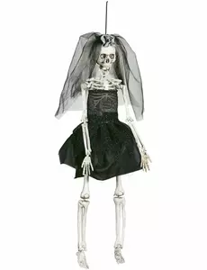 Bruid skeletten versiering Halloween