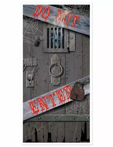 Do Not Enter Halloween deurdecoratie