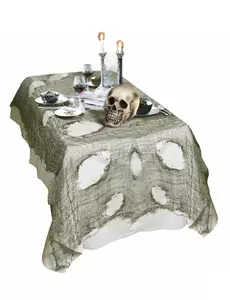 Drap troué vert 60 X 300 cm Halloween