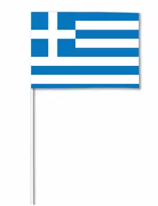 Papieren Griekenland vlag