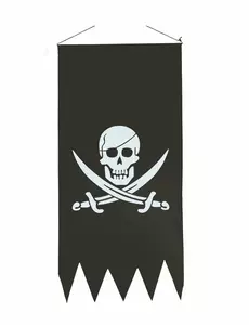 Donkere piraten vlag