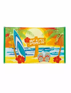 Hawaii Beach party vlag